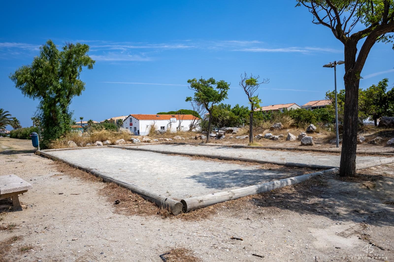 Les terrains de pétanque de Cap Coudalère